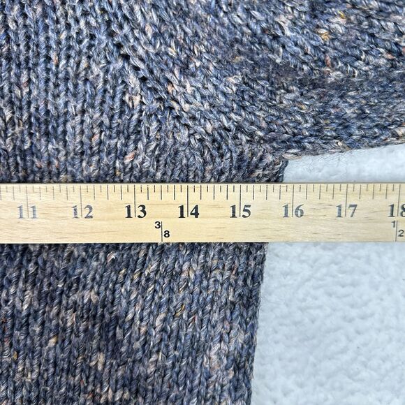 Madewell Balloon Sleeve Speckled Wool Blend Sweater XS - Picture 15 of 16